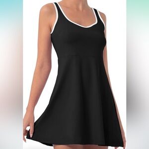 Keep Navy Blue Sleeveless active Dress size small